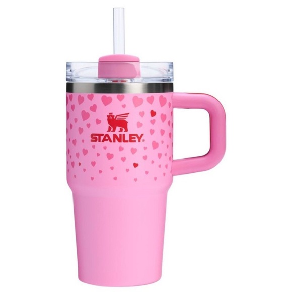 New Stanley Sweet Hearts X Target Exclusive Pink Valentine 20 oz Tumbler 2024 - Picture 2 of 6